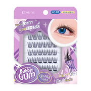 Cosluxe Winky Eyes Bubble Gum Eyelashes - Unnie Style 36pcs #01 Mun-A