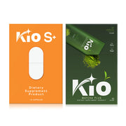 KIO Matcha Plus Dietary Supplement Product 10 Sachets + S+ Dietary Supplement Product 10 Capsules