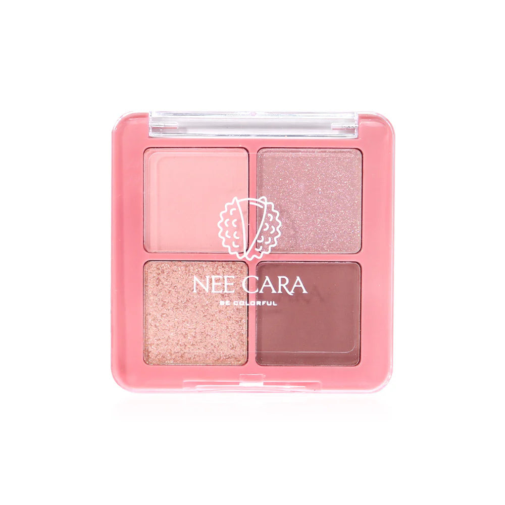 NEE CARA Mini Fruits 4 Shade Eyeshadow Palette N319 8g #06 Lychee