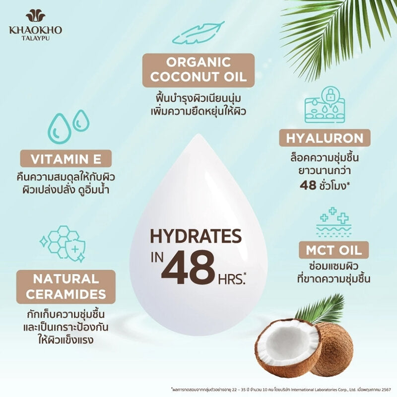 Khaokho Talaypu Coconut Body Lotion 170ml x 2pcs