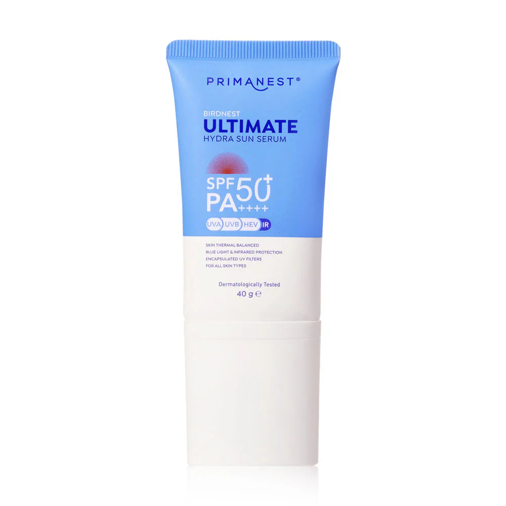 PRIMANEST Birdnest Ultimate Hydra Sun Serum SPF50+ PA++++ 40g
