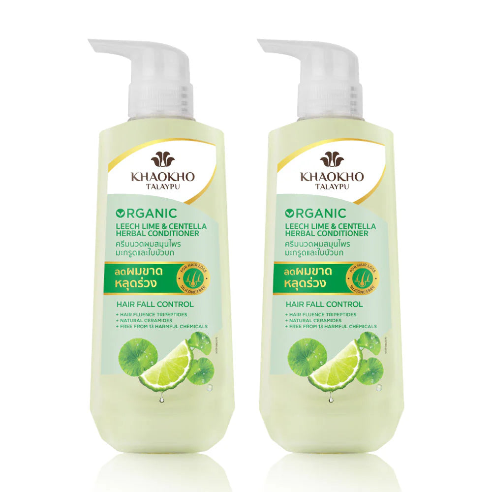 Khaokho Talaypu Conditioner Leech Lime & Centella 450ml x 2pcs