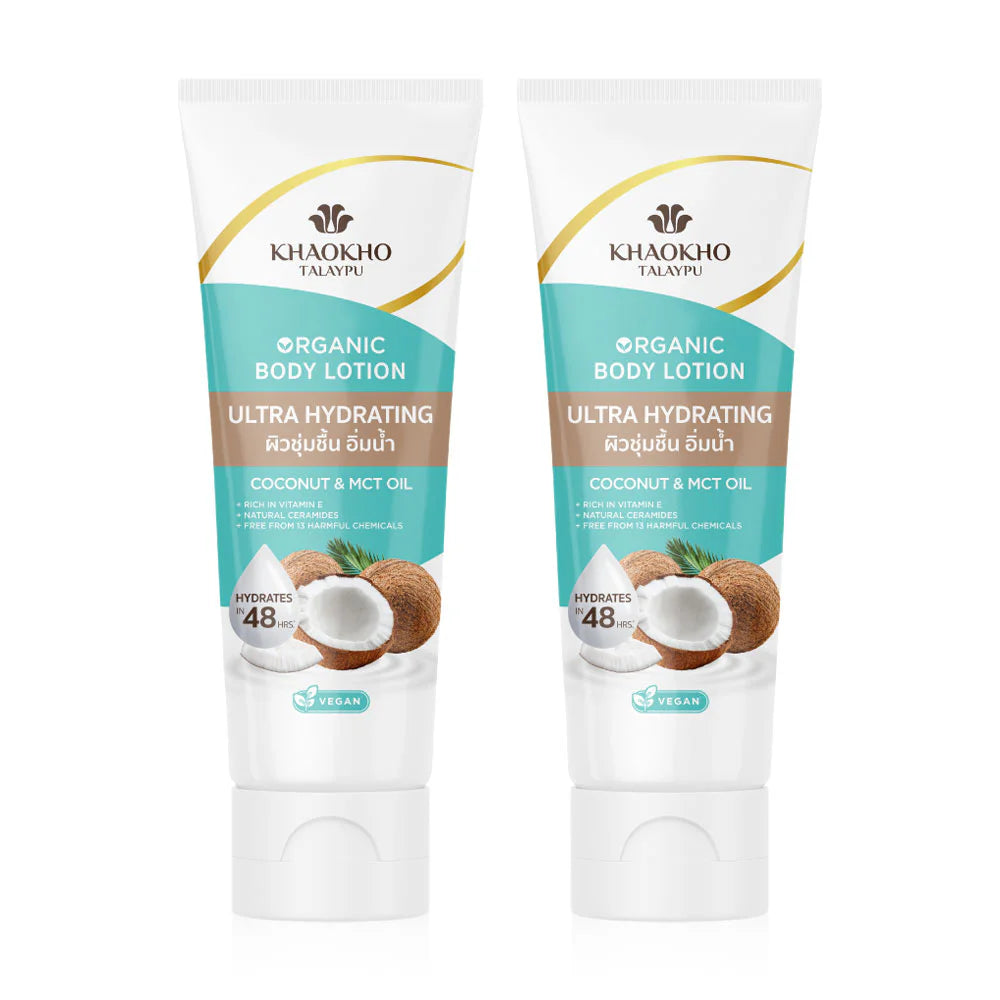 Khaokho Talaypu Coconut Body Lotion 170ml x 2pcs