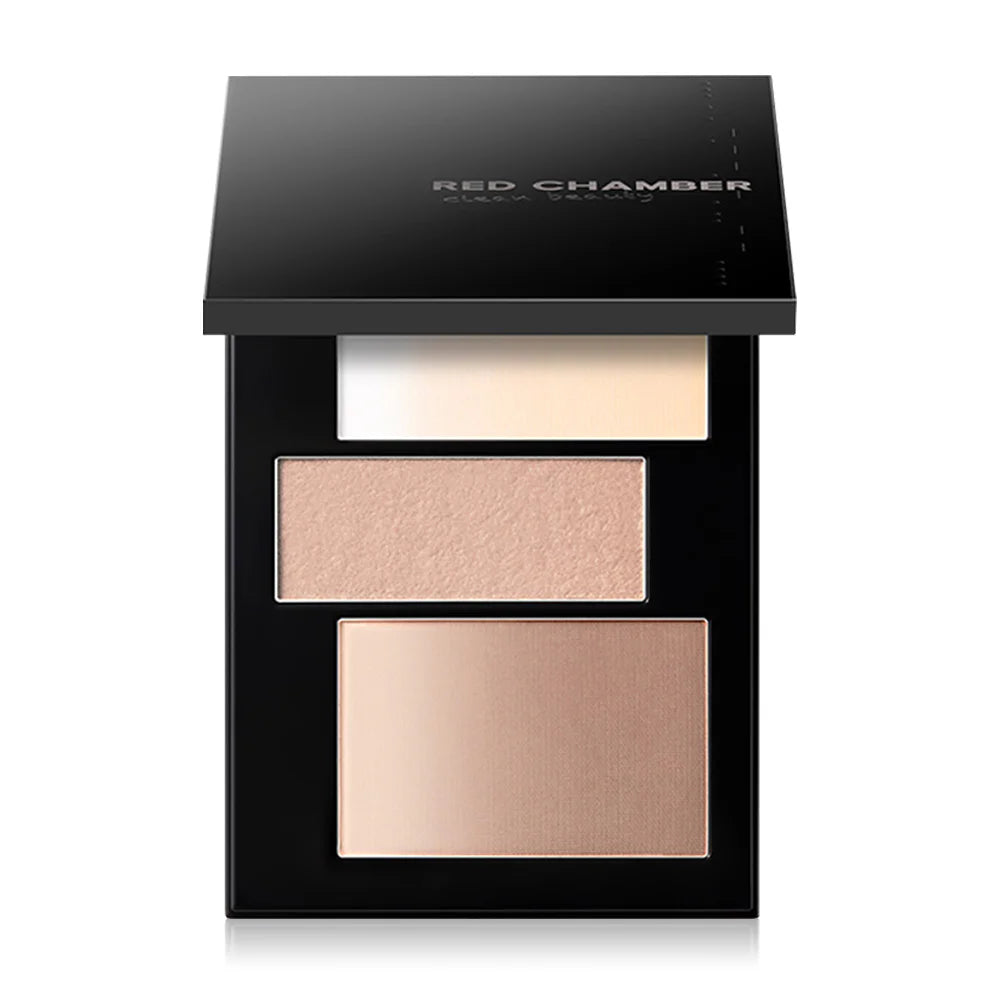 RED CHAMBER HARUKI Serenity Contour Powder Highlighter and Contour Palette 8g #CP000