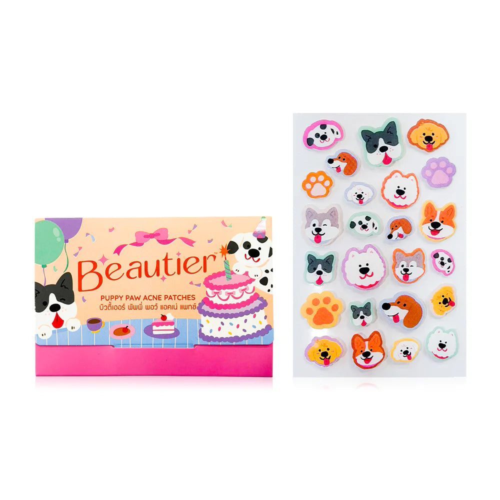 Beautier Puppy Paw Acne Patches 24 Dots