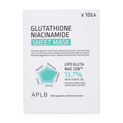 APLB Glutathione Niacinamide Sheet Mask 25ml x 10pcs
