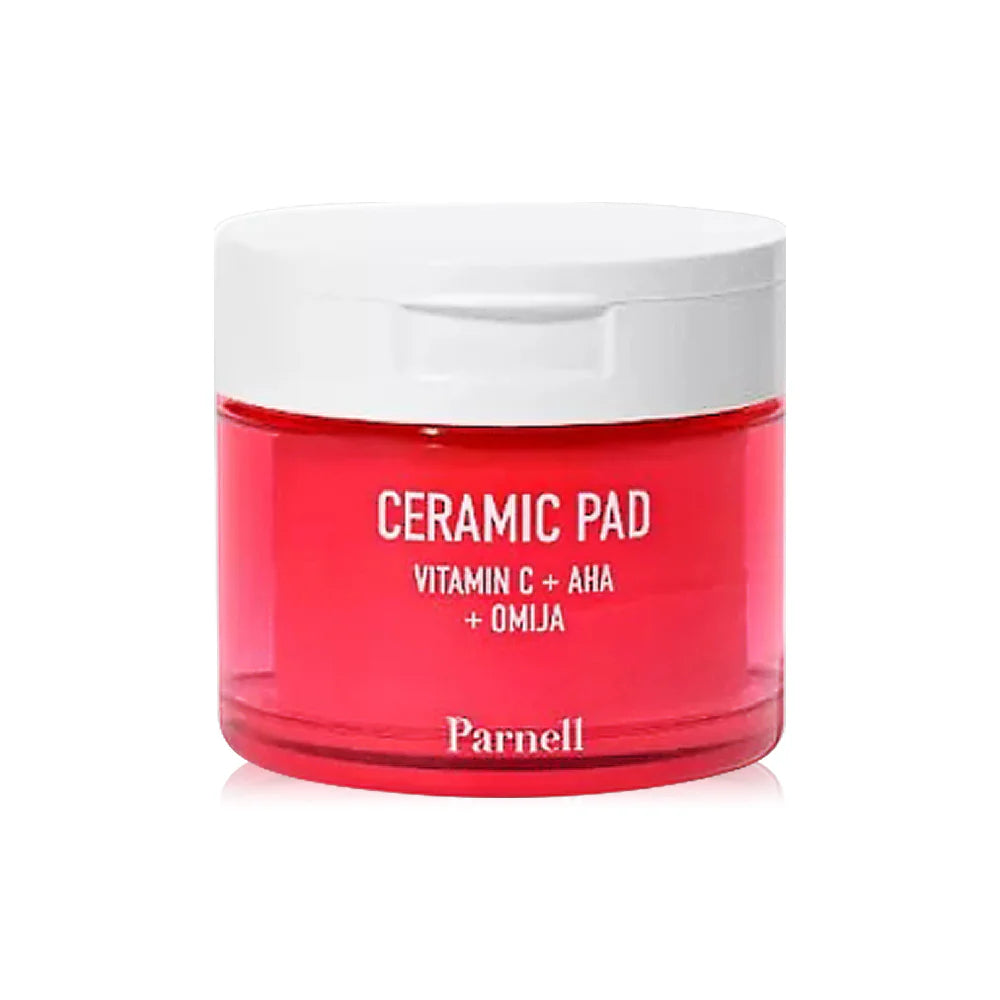 Parnell AHA Omija Ceramic Pads Exfoliating Toners 60 Pads