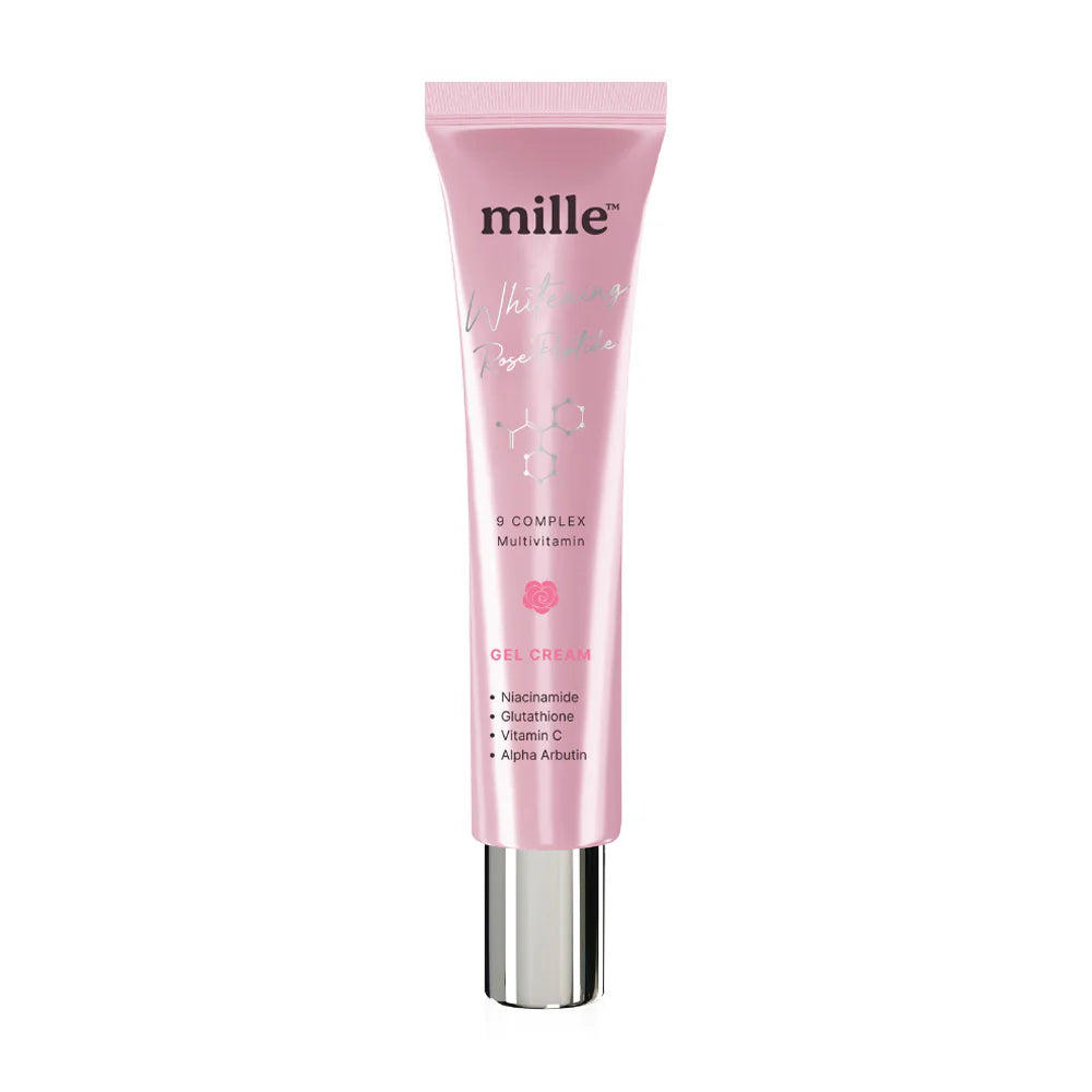 Mille Whitening Rose Peptide 9 Complex Gel Cream 25g