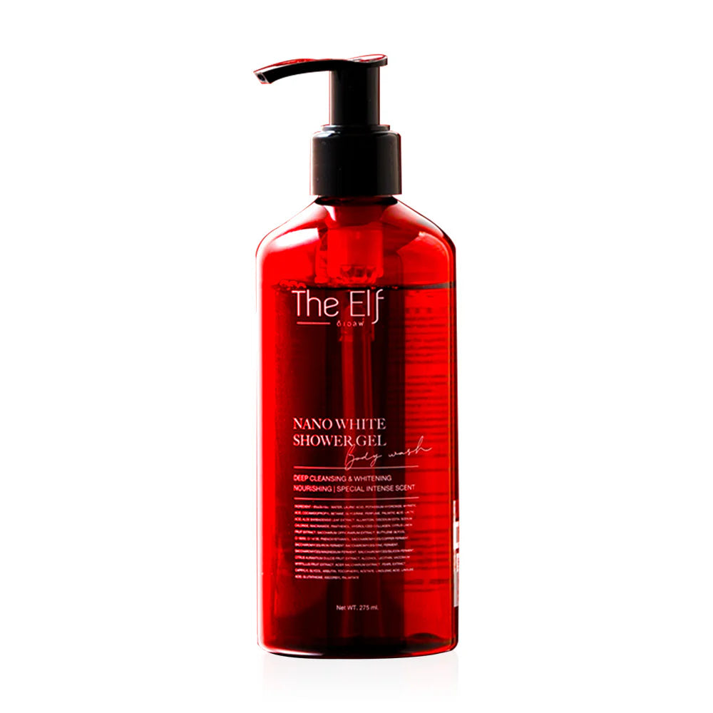 The Elf Nano White Shower Gel Body Wash 275ml