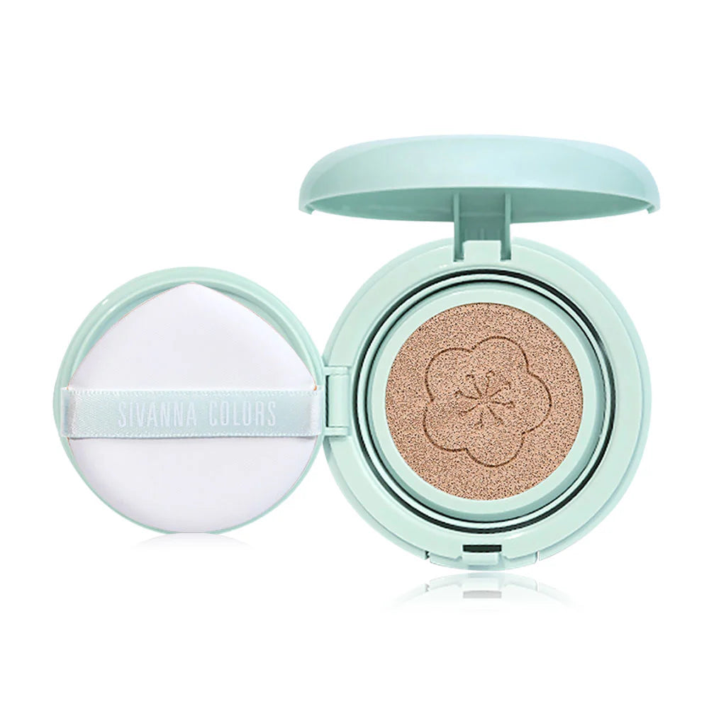 SIVANNA Colors Cover All Perfect Pore Cushion HF213 12g #01 Ivory Beige