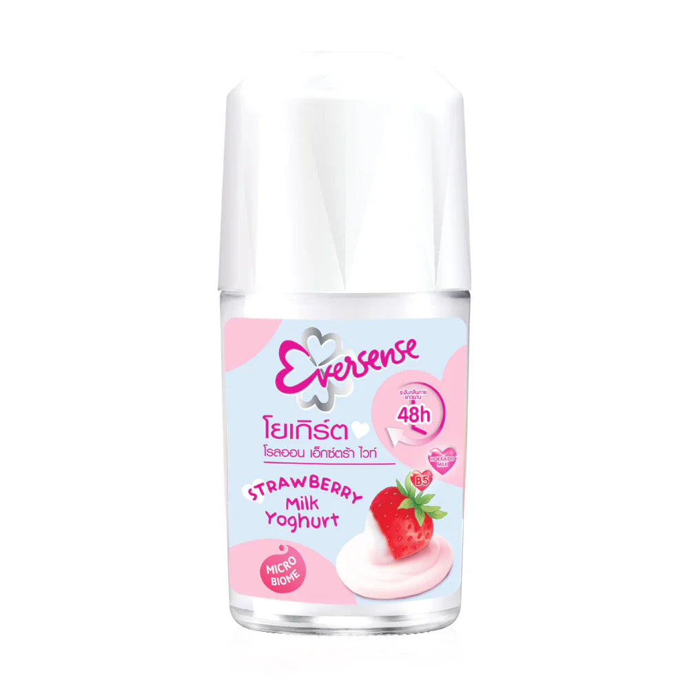 Eversense Extra White Strawberry Milk Yoghurt Roll-On 25ml