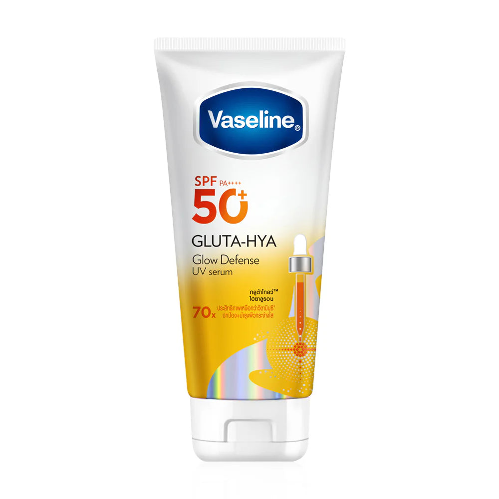 Vaseline SPF50+ PA++++ Gluta-Hya Glow Defense UV Serum 150ml