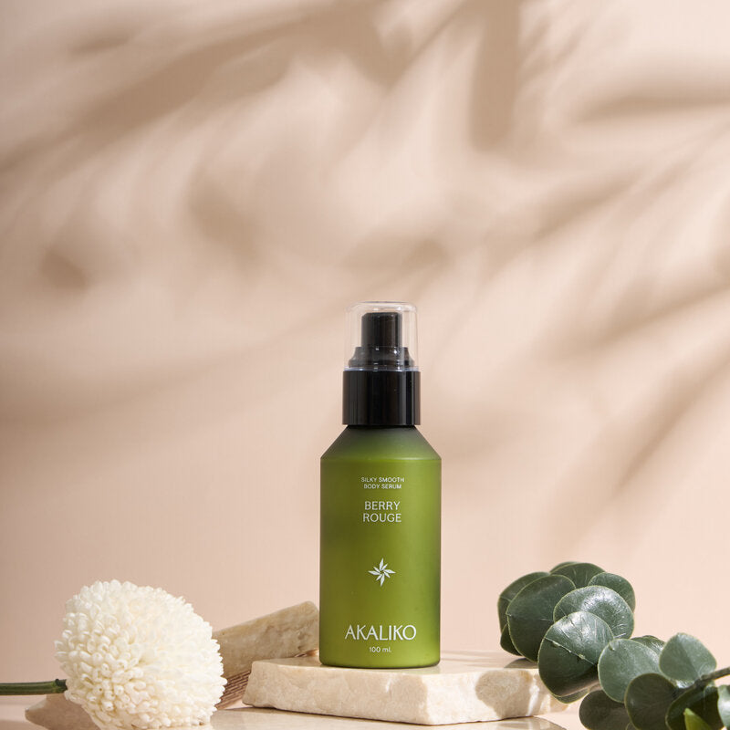 Akaliko Silky Smooth Body Serum Berry Rouge 100ml