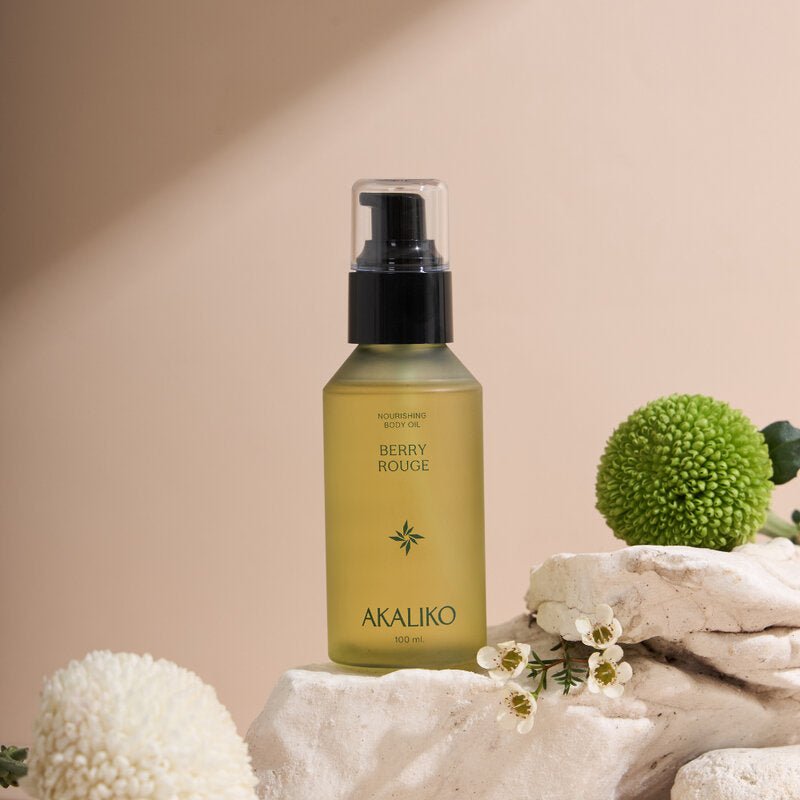 Akaliko Nourishing Body Oil Berry Rouge 100ml