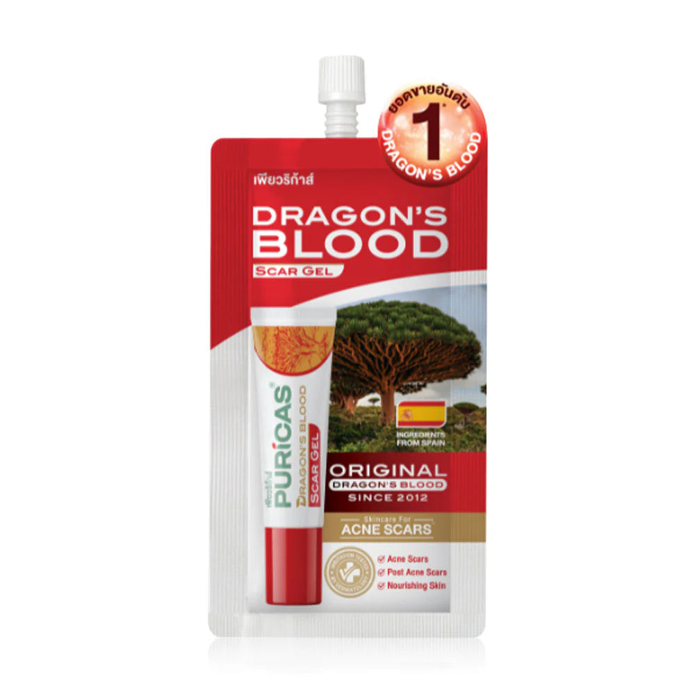 Puricas Dragon's Blood Scar Gel 4g Sachet