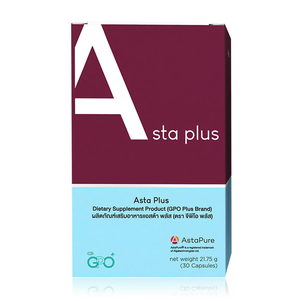 GPO+ Asta Plus Dietary supplement 30 Capsules