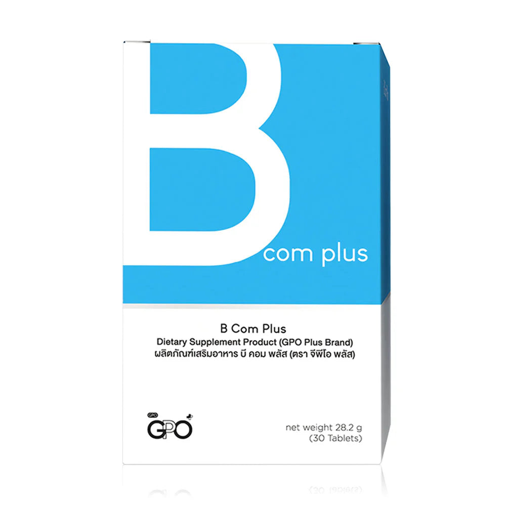 GPO+ B Com Plus Dietary Supplement 30 Tablets