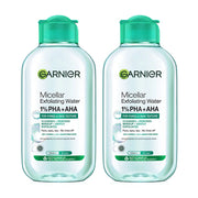 Garnier Micellar Exfoliating Water For Pores & Skin Texture 125ml x 2pcs