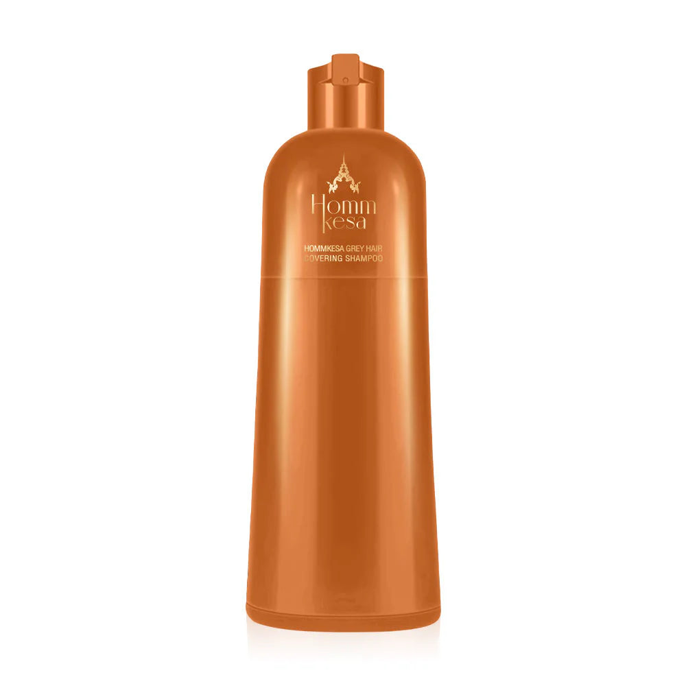Hommkesa Grey Hair Covering Shampoo 300ml #Golden Brown