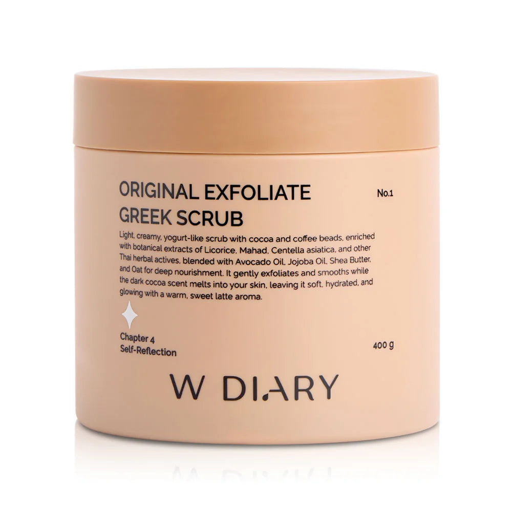 W Diary Original Exfoliate Greek Scrub 400g #No.1