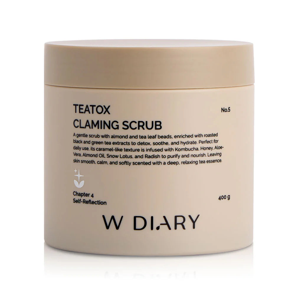 W Diary Teatox Calming Scrub 400g #No.5