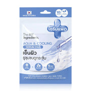 The Ingredients Aqua & Cooling Serum Pad 10 Pads