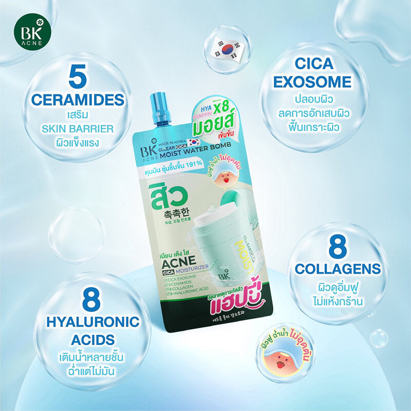 BK Acne Clear Cica Moist Water Bomb 12g