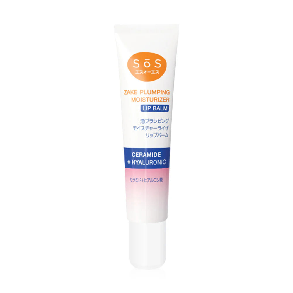 SOS Zake Plumping Moisturizer Lip Balm 10ml #01 Soft Pink