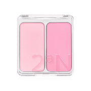 2aN Dual Cheek Blush 9.4g #16 Pink Tension