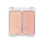 2aN Dual Cheek Blush 9g #08 Nude Haze