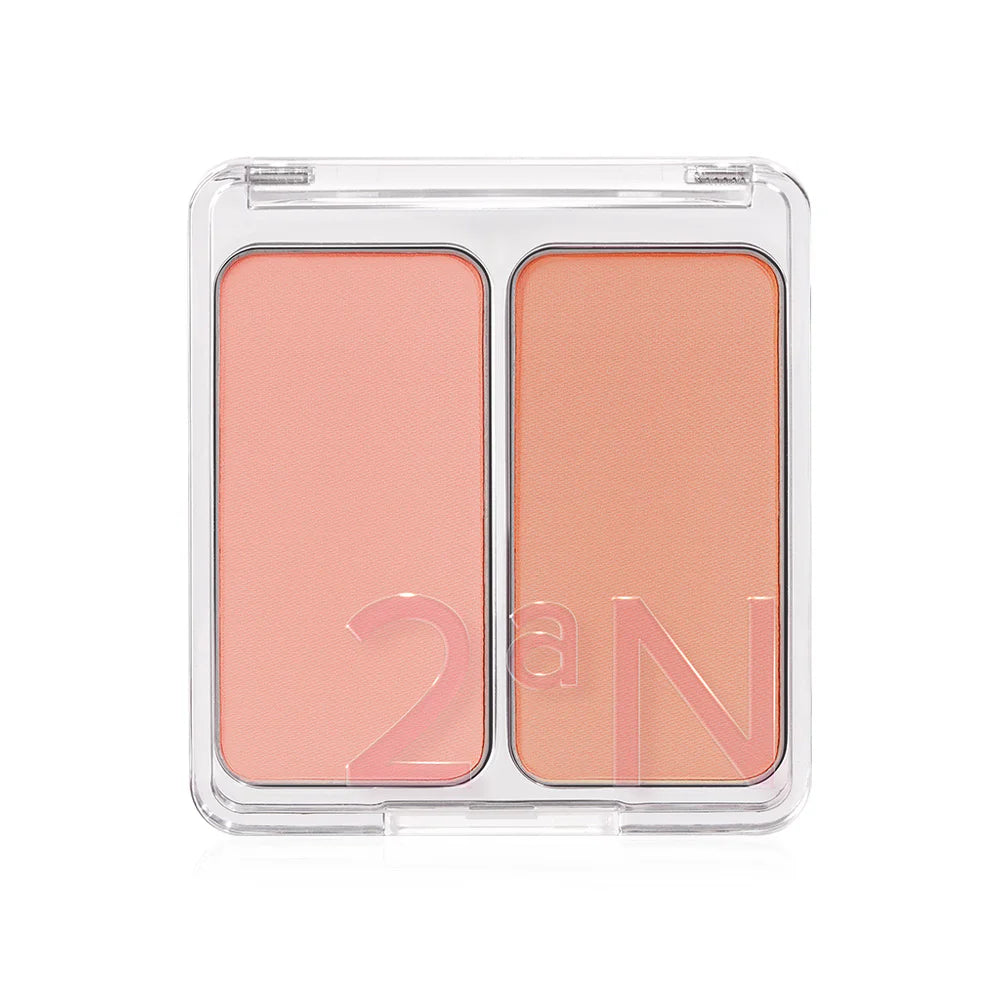 2aN Dual Cheek Blush 9g #05 Mood In Cheek