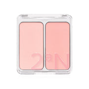 2aN Dual Cheek Blush 9g Shade #02 Love, Rosy