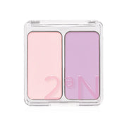 2aN Dual Cheek Blush 9g #01 Cotton Candy Violet