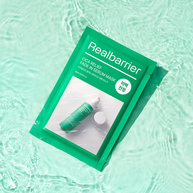 Real Barrier Cica Relief Fade in Serum Mask 25ml