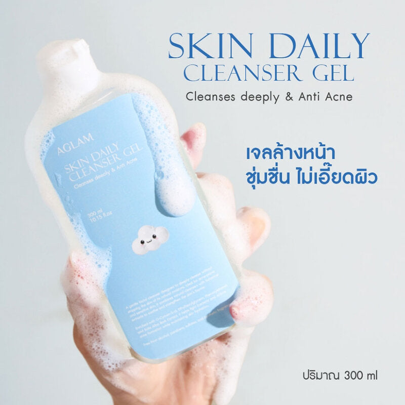 AGLAM Skin Daily Cleanser Gel 300ml