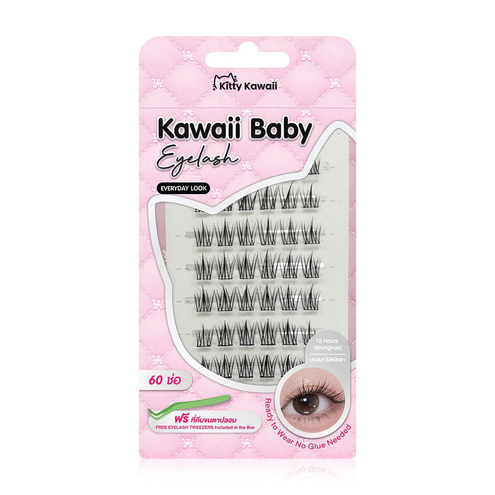 Kawaii Baby By Kitty Kawaii Eyelash 60pcs - #Everyday Look