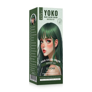 YOKO Hair Color Cream Set 200ml #Matcha
