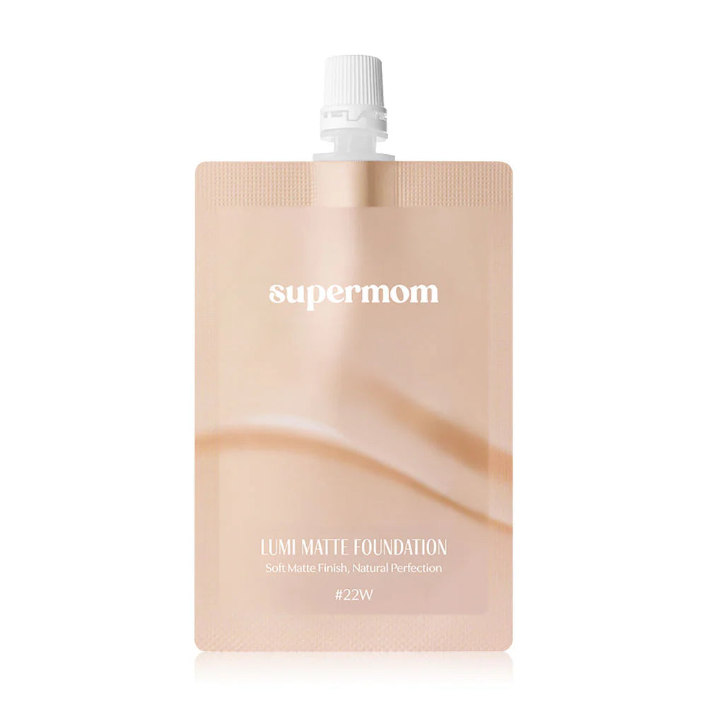 SUPERMOM Lumi Matte Foundation 8ml #22W