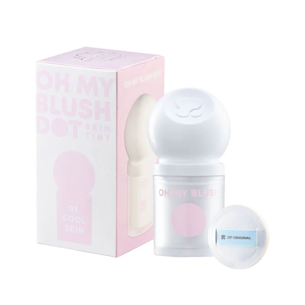 2P Original Oh My Blush Dot Skin Tint BDT 4g #01 Cool Skin