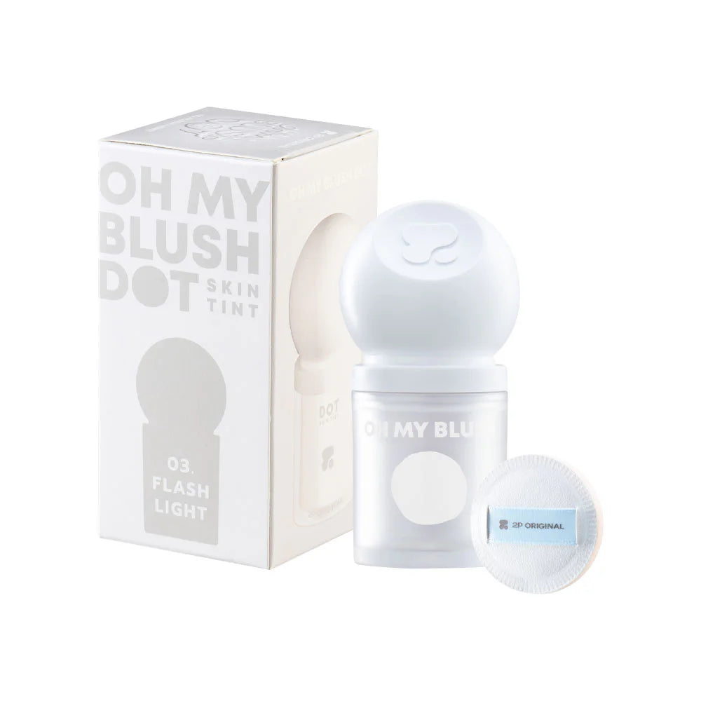 2P Original Oh My Blush Dot Skin Tint BDT 4g Shade #03 Flash Light