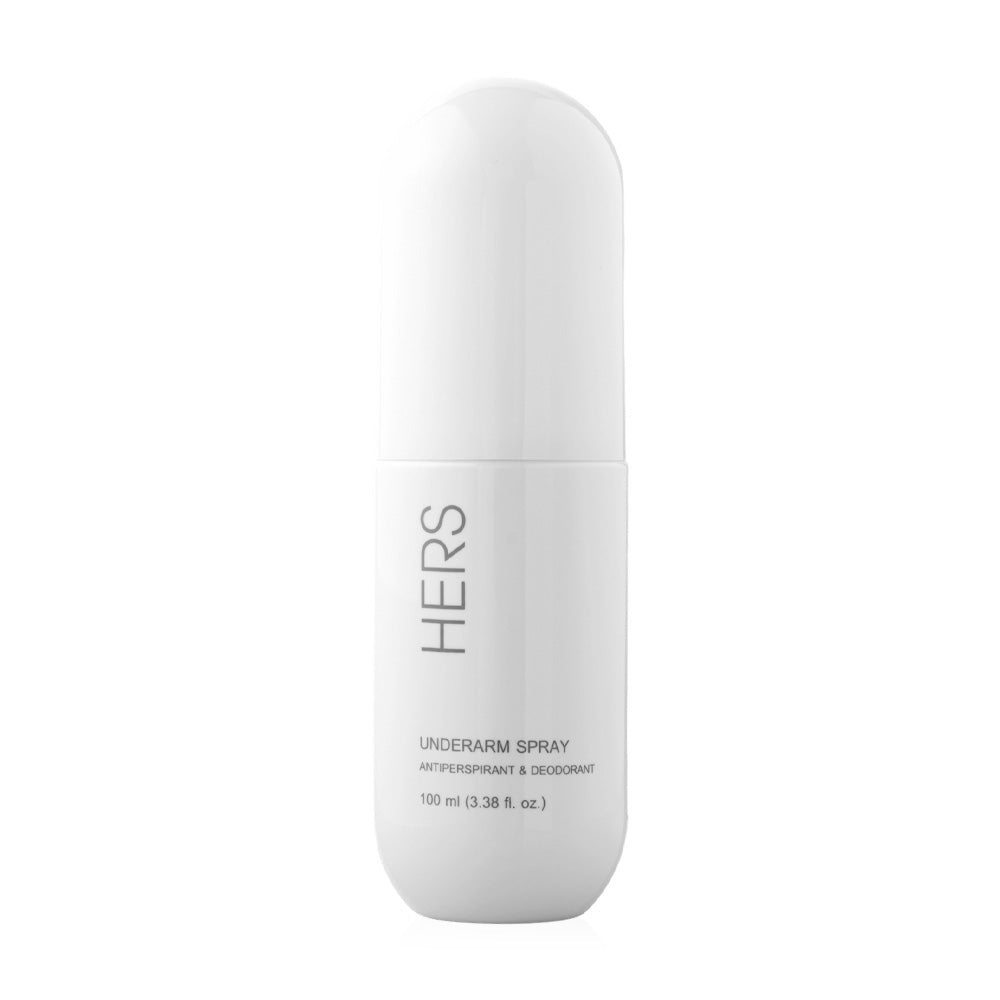 Hers Underarm Spray Antiperspirant And Deodorant 100ml