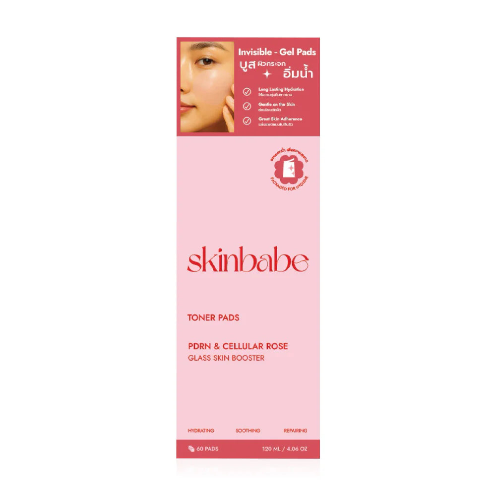 Skinbabe Glass Skin Booster Toner Pads 60 Pads