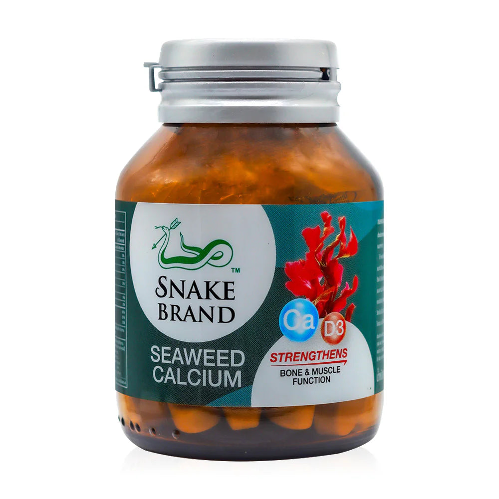 Snake Brand Seaweed Calcium 31 Tablets