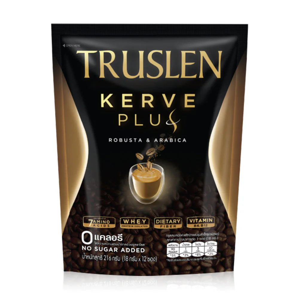 Truslen Kerve Coffee Plus 18g x 12 Sachets