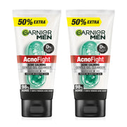Garnier Men Acnofight Acne Calming Gentle Gel Cleanser 150ml x 2pcs