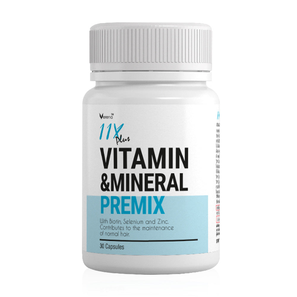 Verena 11X Plus Vitamin&Mineral Premix 30 Capsules