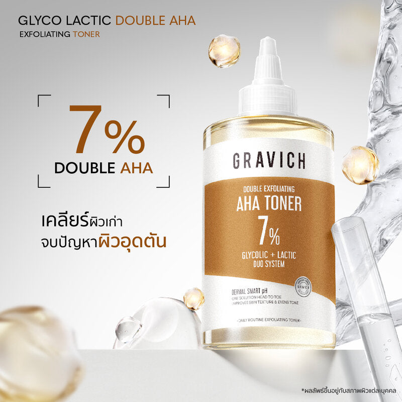 GRAVICH Glyco Lactic Double AHA Exfoliating Toner 315ml