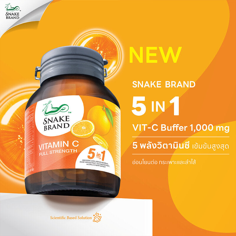 Snake Brand Vitamin C 1,000 mg 31 Tablets