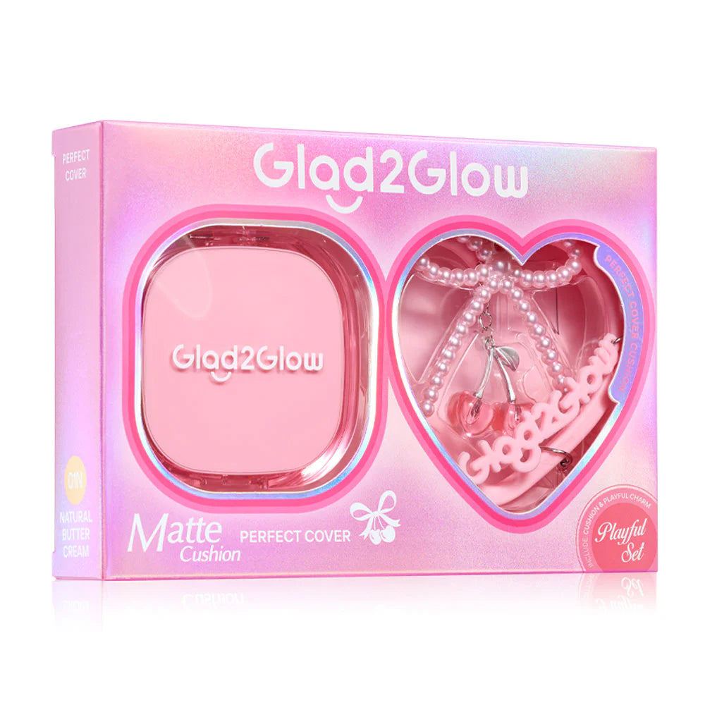 Glad2Glow Perfect Cover Cushion With Keychain 11g #01N Natural Butter Cream