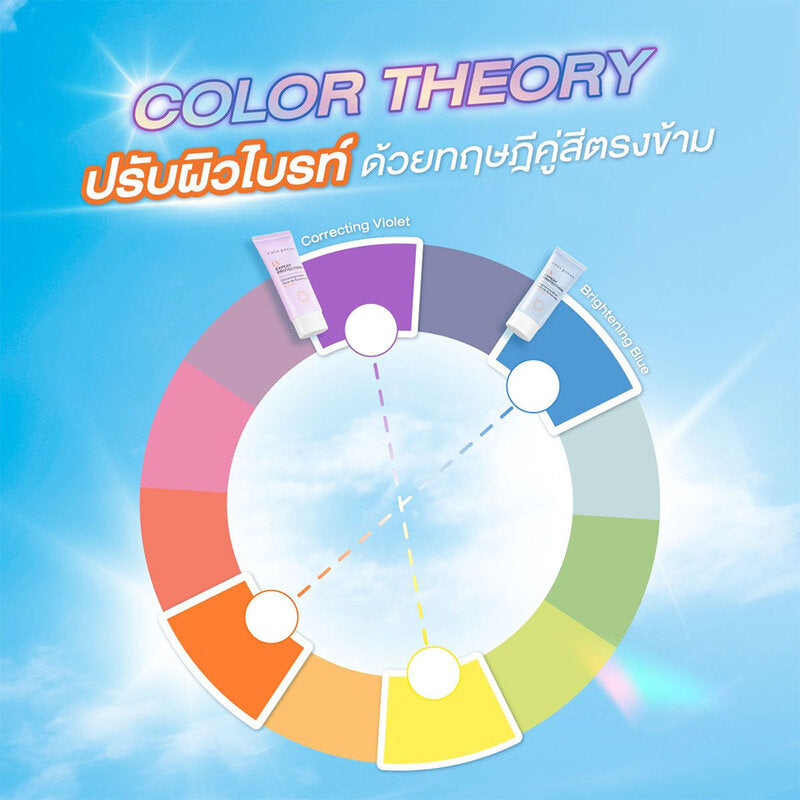 Cute Press UV Expert Protection Brightening Blue Tone Up Sunscreen SPF 50 PA 30g